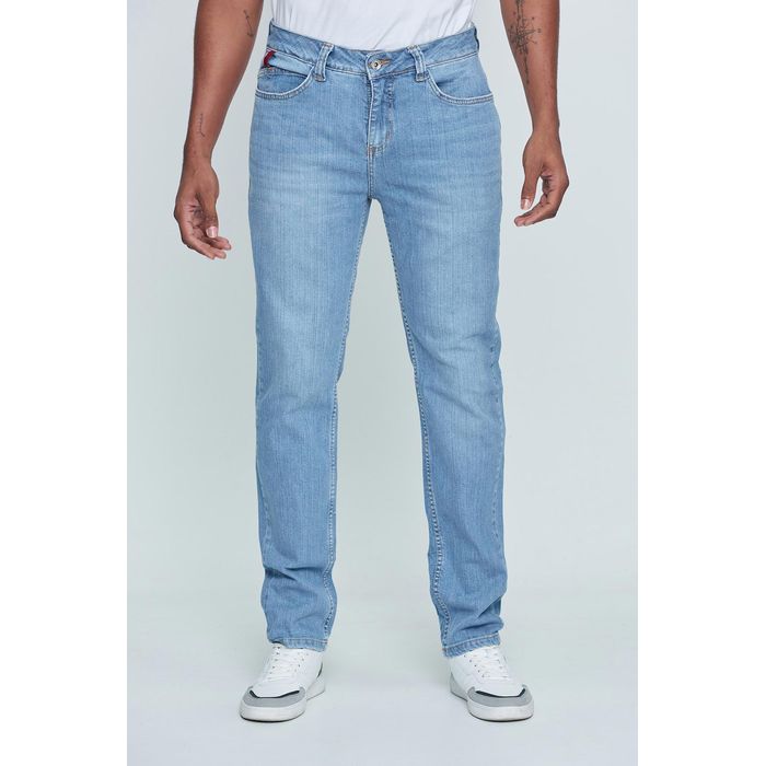 Jean Regular Color Azul claro Para Hombre