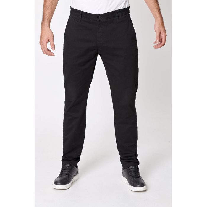 Pantalon Chino Color Negro Para Hombre