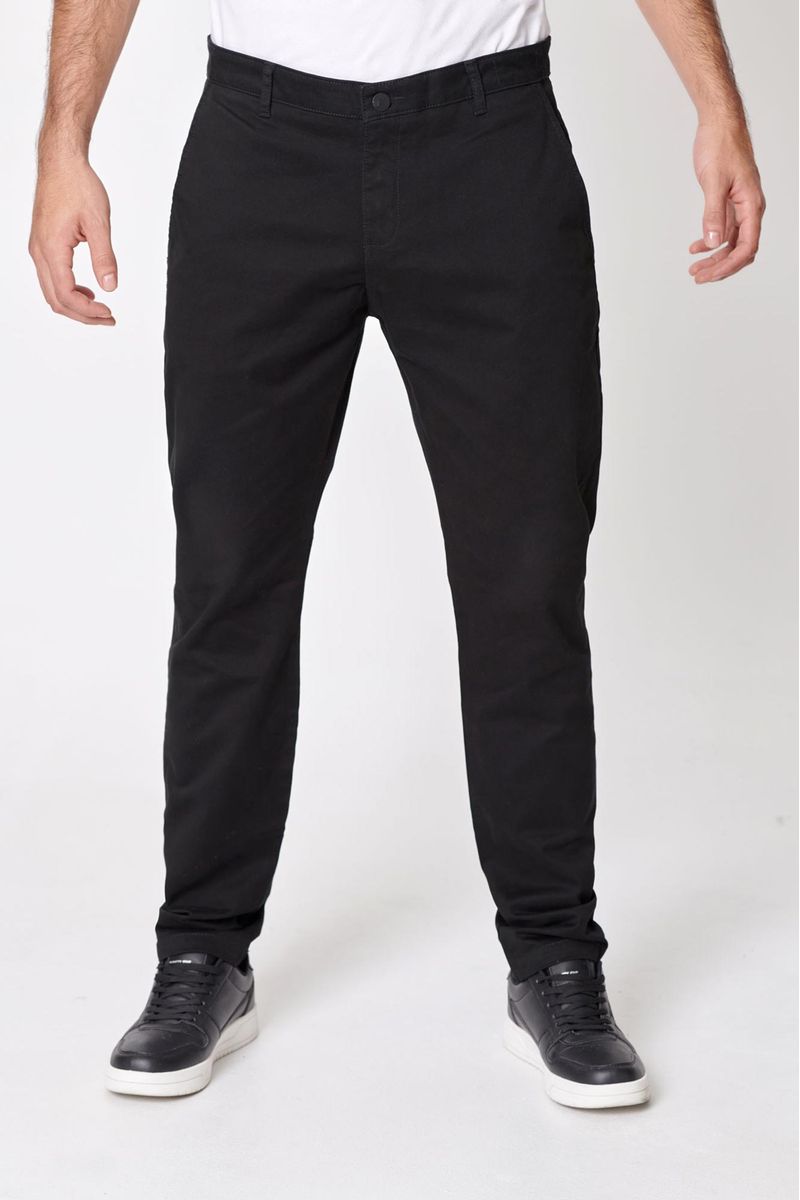 Pantalon Chino Negro