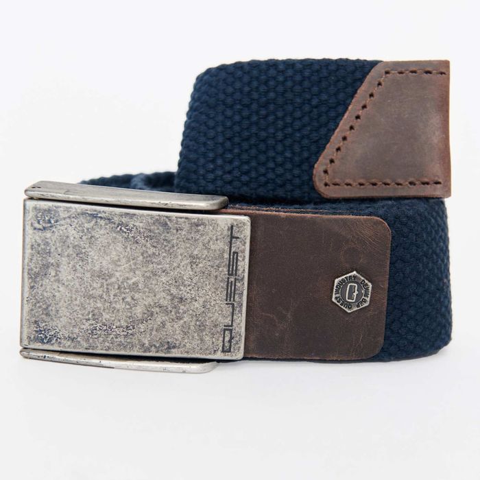 Correa Reata Color Azul oscuro Para Hombre