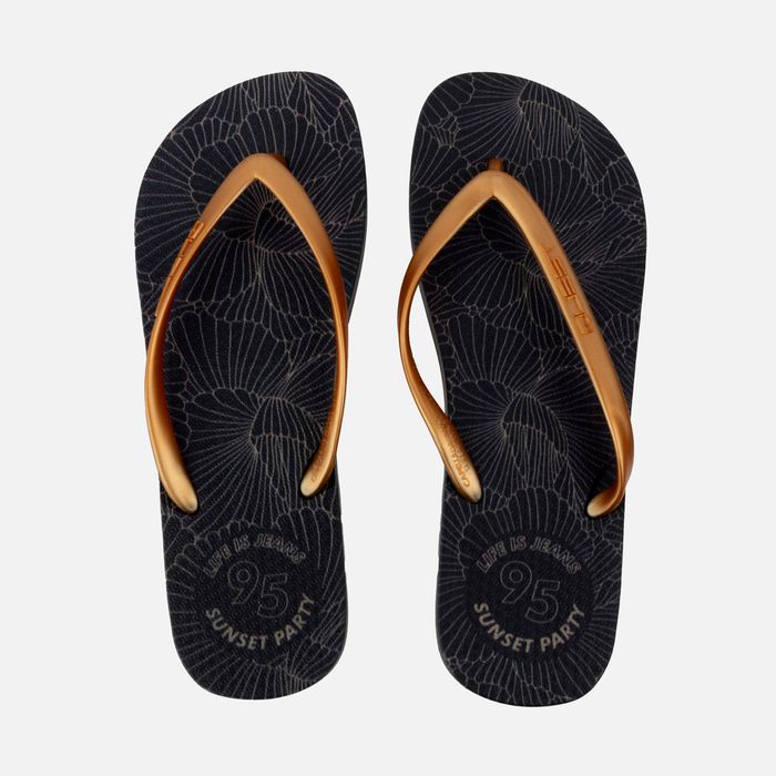 Sandalias Tres Puntadas Color Nugget Para Mujer