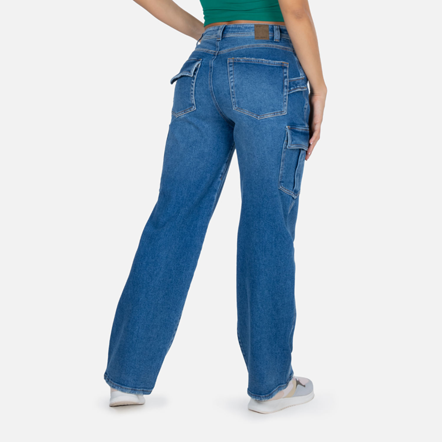 CUJUX Pantalones de Mezclilla Coreano Alto WAIS Jeans Mujeres Pantalones  Anchos Mujer Gray Blue Jean (Color : A, Size : XL Code) : :  Ropa, Zapatos y Accesorios