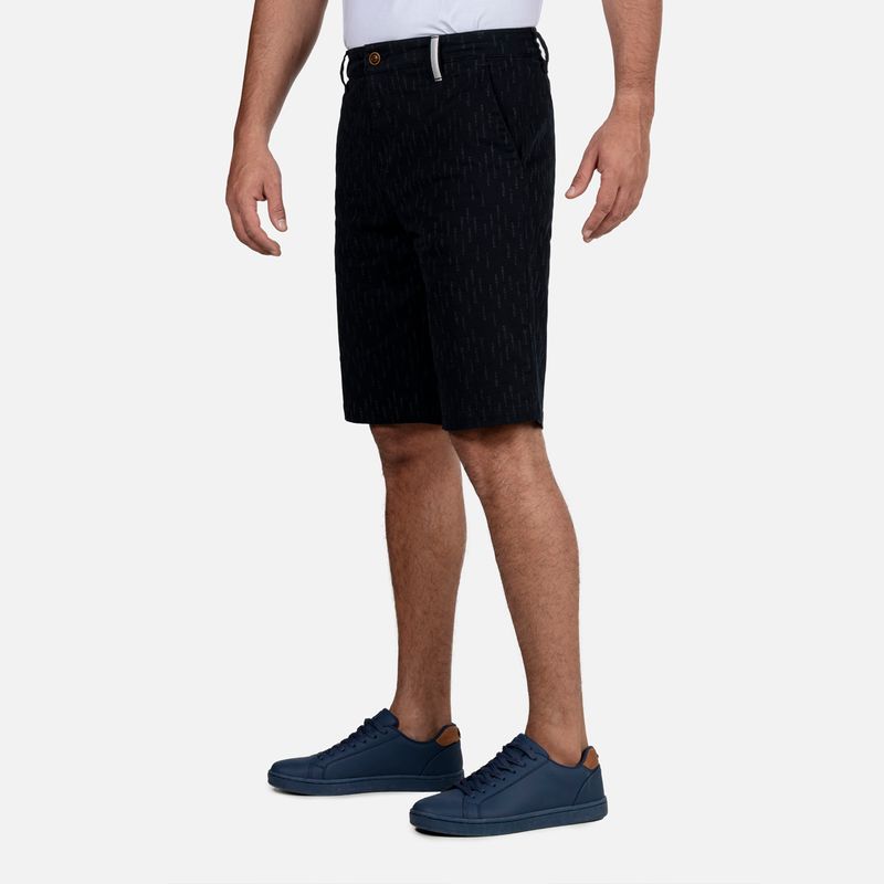 BERMUDA TIPO CHINO COLOR AZUL OSCURO PARA HOMBRE QUEST