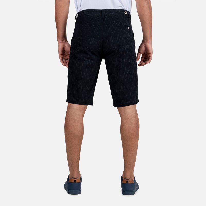 BERMUDA TIPO CHINO COLOR AZUL OSCURO PARA HOMBRE QUEST