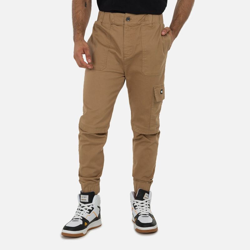 Pantalon color kaki hotsell