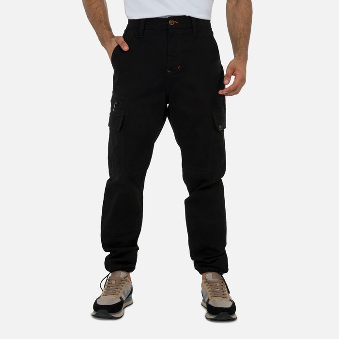 Pantalon Cargo Color Negro Para Hombre