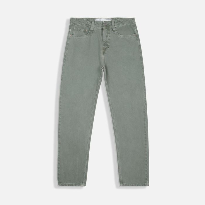 Jean Regular Color Verde Para Hombre