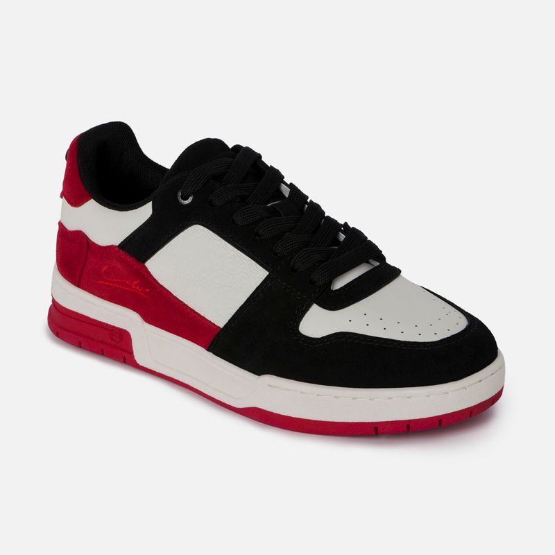 ZAPATOS TENIS BY CUADRADO COLOR ROJO OSCURO PARA HOMBRE QUEST