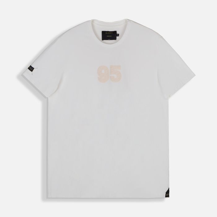 Camiseta Premium Manga Corta Color Ivory Para Hombre