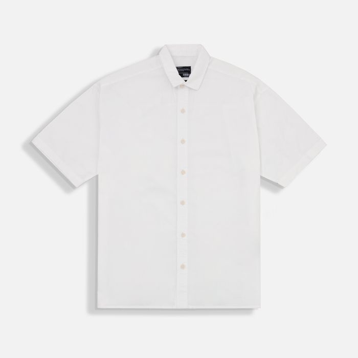 Camisa Manga Corta Color Crudo Para Hombre