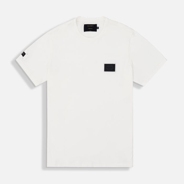 Camiseta Premium Manga Corta Color Ivory Para Hombre