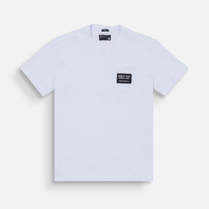 Camiseta Manga Corta Color Blanco Para Hombre