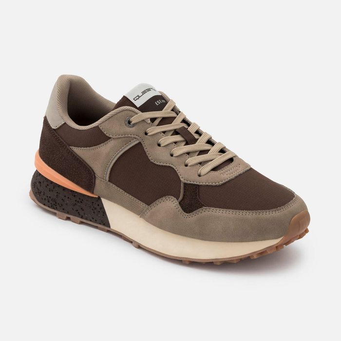 Zapatos Casual Color Café Para Hombre