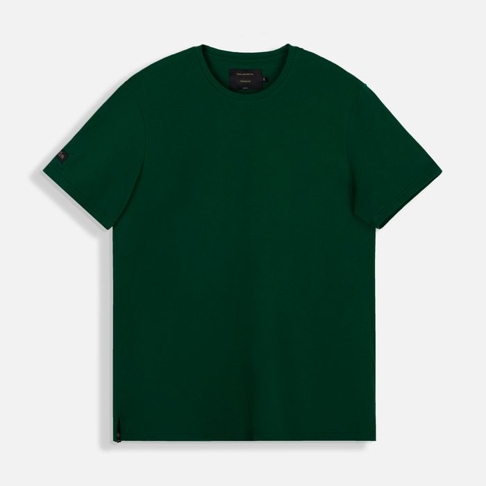 Camiseta Premium Manga Corta Color Verde Para Hombre