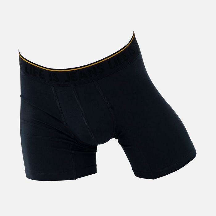 Ropa Interior Boxer Color Azul Noche Para Hombre