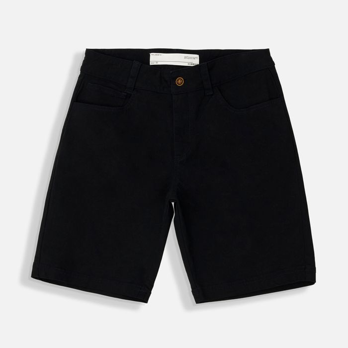 Bermuda 5 Bolsillos Color Azul Oscuro Para Hombre