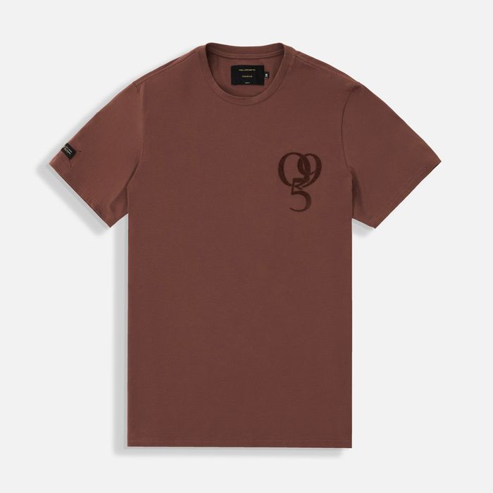 Camiseta Premium Manga Corta Color Brunette Para Hombre