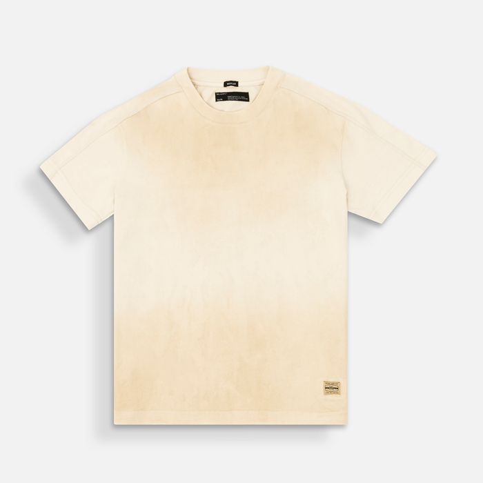 Camiseta Manga Corta Color Whitecap Gray Para Hombre
