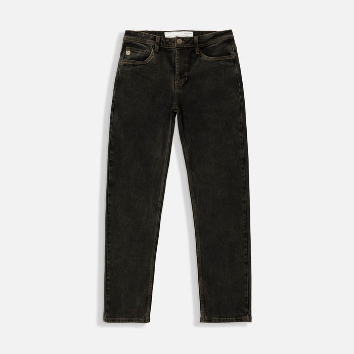Jean Regular Color Negro Para Hombre