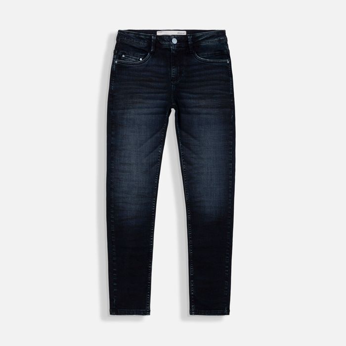 Jean Skinny Color Azul Oscuro Para Hombre