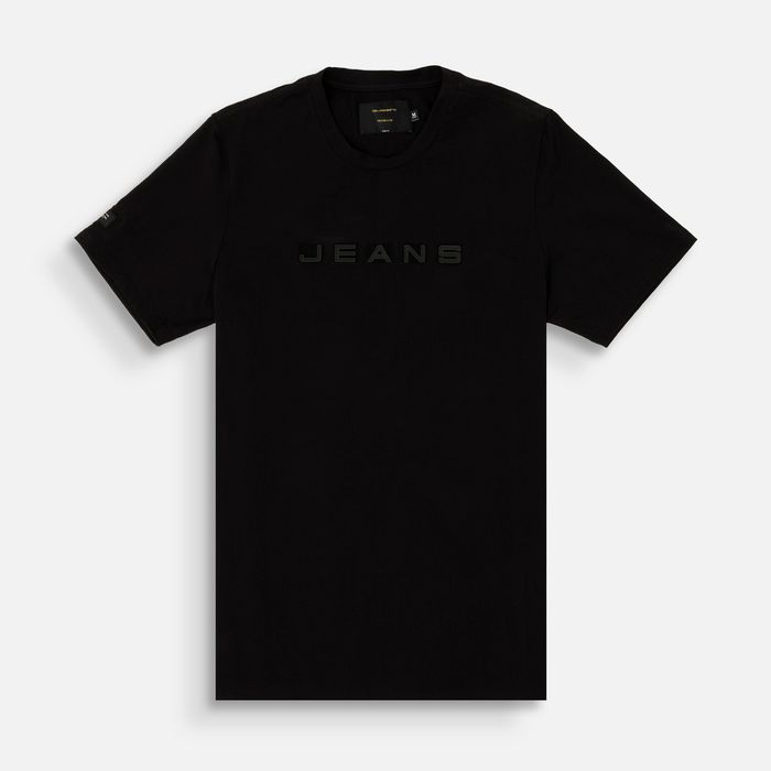 Camiseta Premium Manga Corta Color Negro Para Hombre