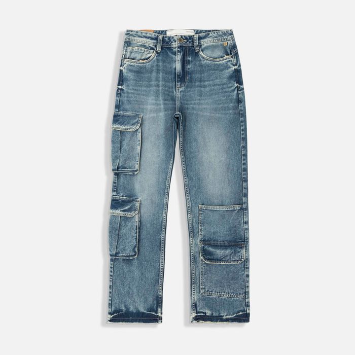Jean Loose Color Azul Claro Para Hombre