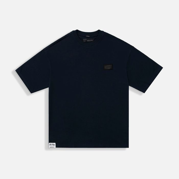Camiseta Manga 3/4 Color Azul Noche Para Hombre