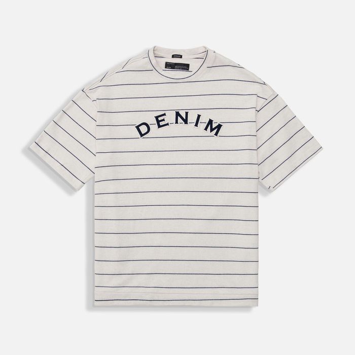 Camiseta Manga Corta Color Crudo Para Hombre