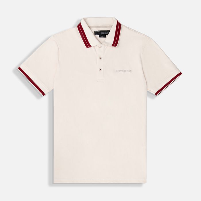 Polo Manga Corta Color Whitecap Gray Para Hombre