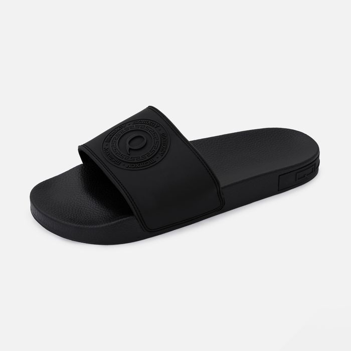 Sandalias Tipo Pala Color Negro Para Hombre