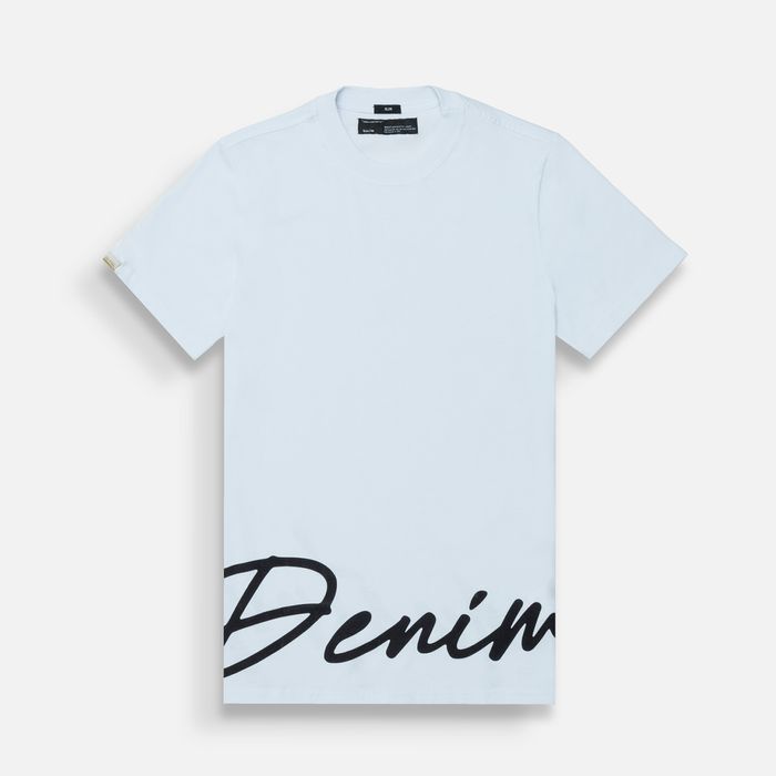 Camiseta Manga Corta Color Blanco Para Hombre