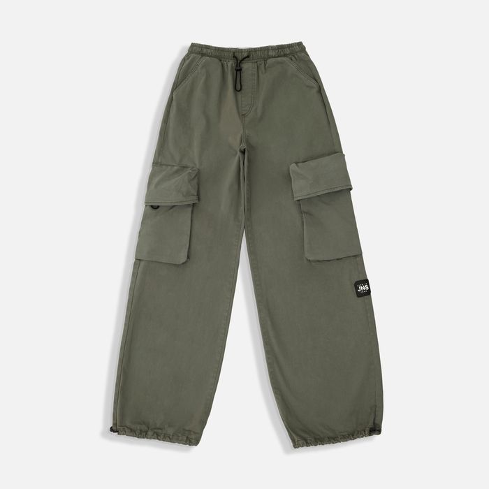 Pantalon Cargo Color Verde Ivy Para Mujer