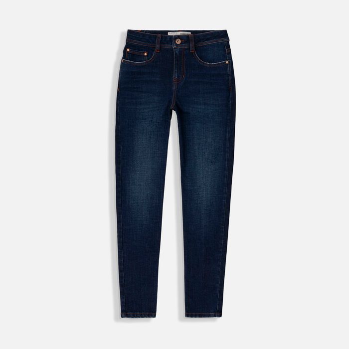 Jean Skinny Color Azul Industry Para Mujer