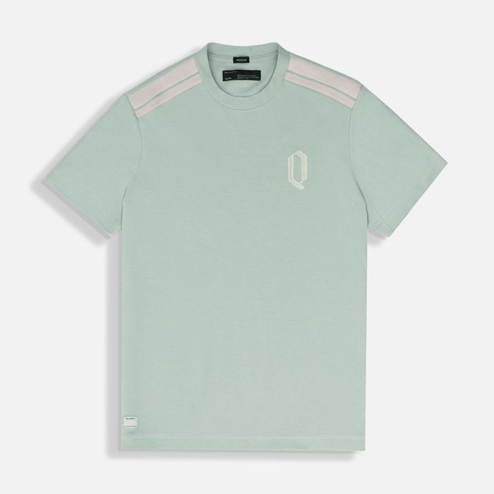 Camiseta Manga Corta Color Verde Menta Medio Para Hombre