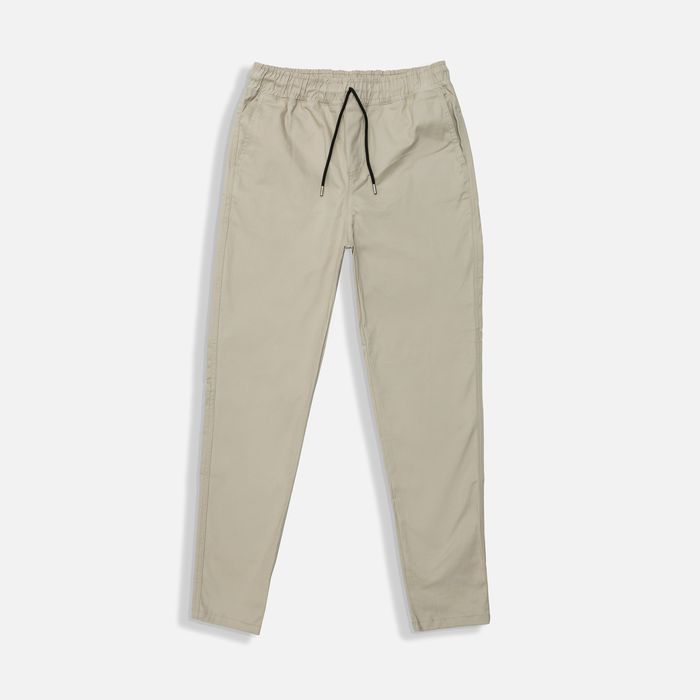 Pantalon Jogg Color Beige Para Hombre