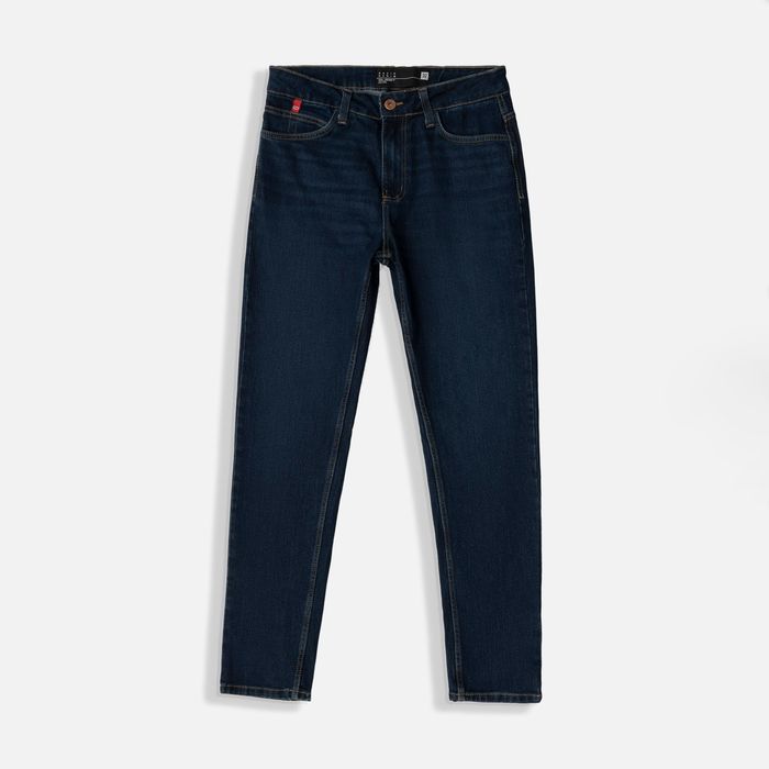 Jean Regular Color Azul Oscuro Para Hombre