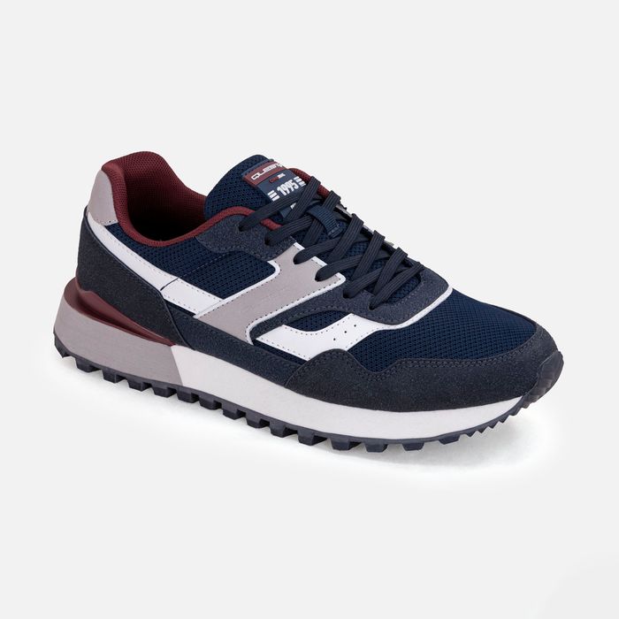 Zapatos Casual Color Azul Oscuro Para Hombre
