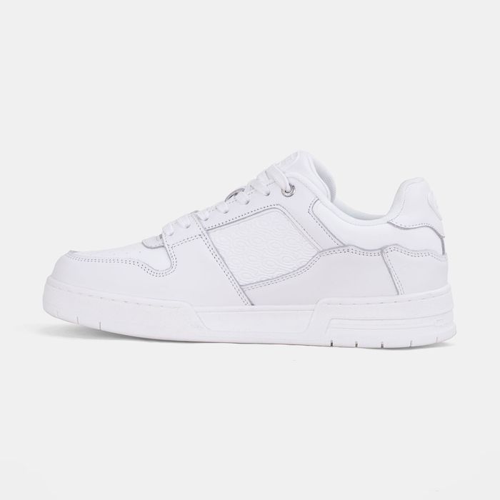 Zapatos Tenis By Cuadrado Color Blanco Blanco Para Hombre