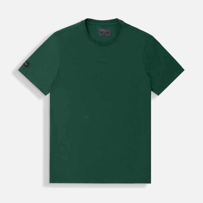 Camiseta Premium Manga Corta Color Verde Para Hombre