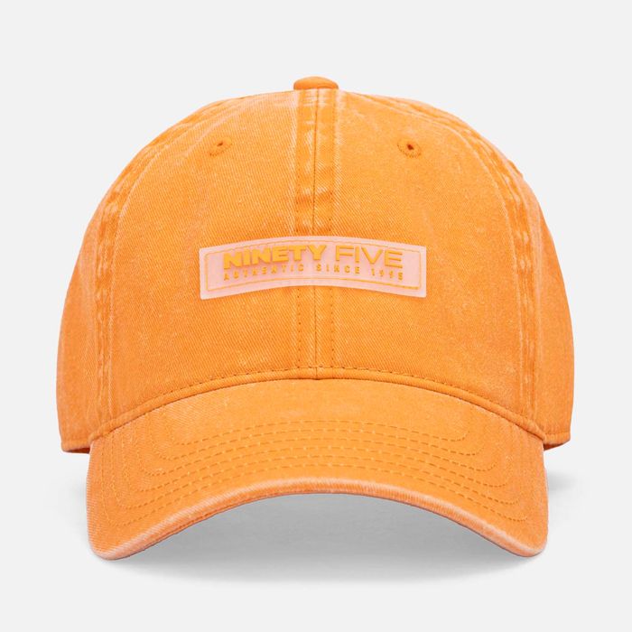 Gorra Beisbolera Color Naranja Para Hombre