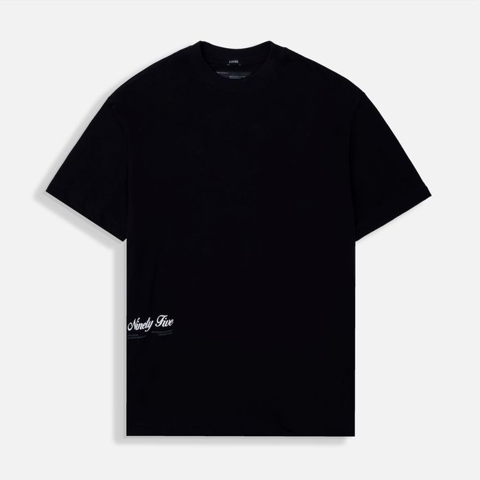 Camiseta Manga Corta Color Negro Para Hombre