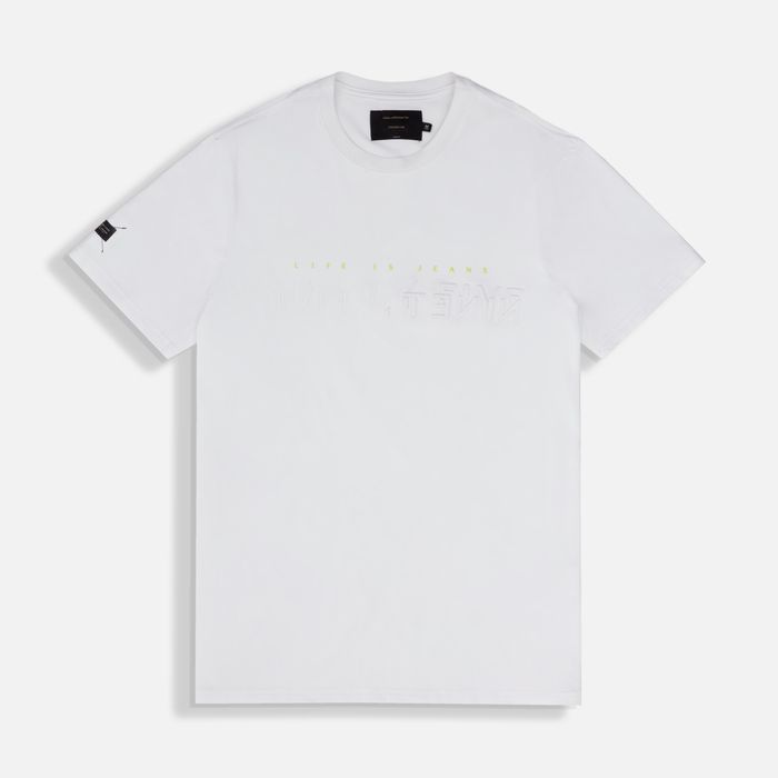 Camiseta Premium Manga Corta Color Blanco Para Hombre