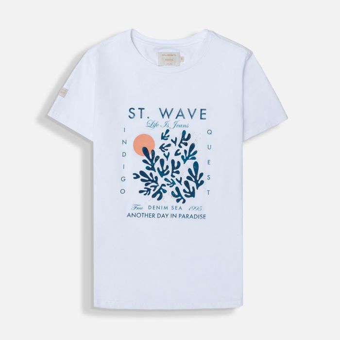 Camiseta Premium Manga Corta Color Blanco Para Mujer