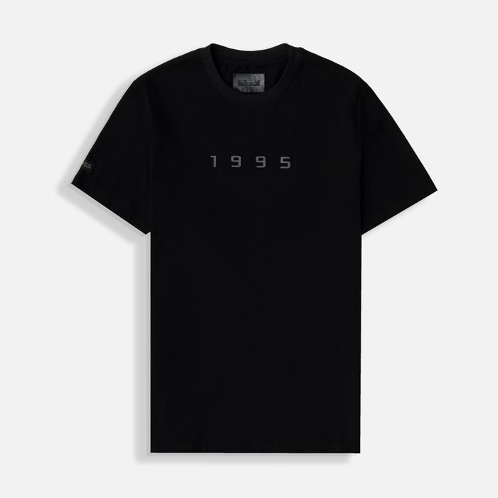 Camiseta Premium Manga Corta Color Negro Para Hombre