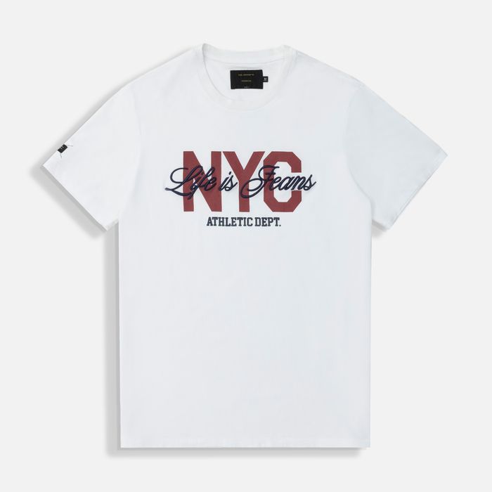 Camiseta Premium Manga Corta Color Blanco Para Hombre