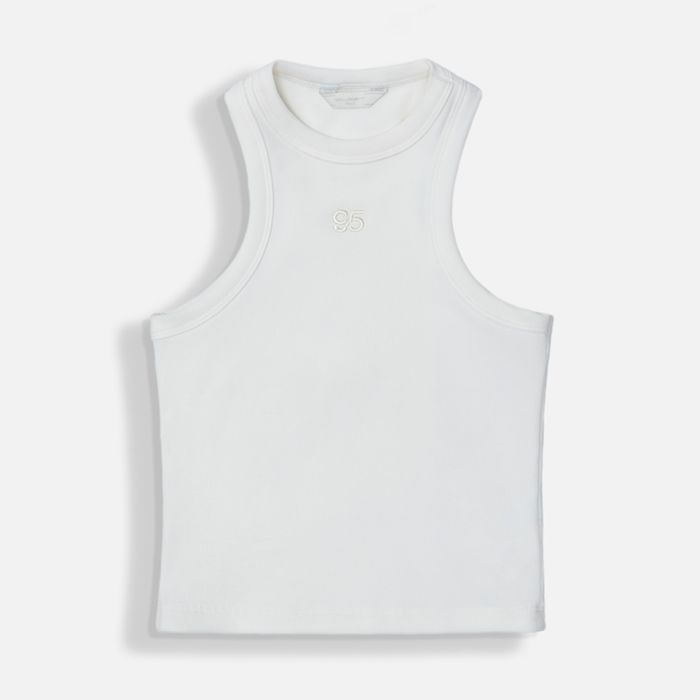 Camiseta Manga Sisa Color Ivory Para Mujer