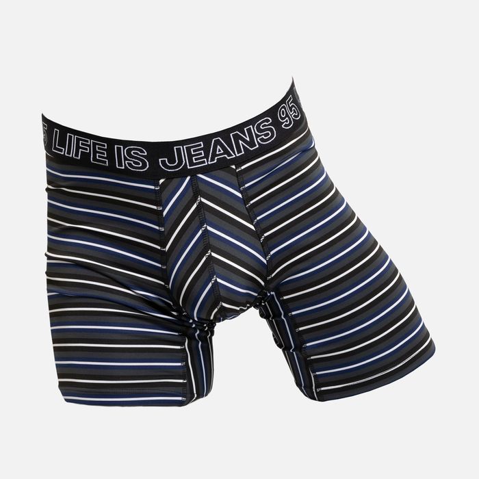 Ropa Interior Boxer Color Gris Oscuro Para Hombre